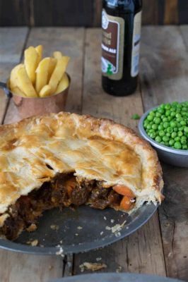  Steak and Ale Pie:  A Hearty Culinary Symphony Combining Rich Meatiness with Savory Maltiness!