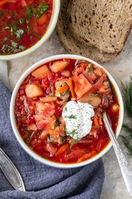  Borsch! Một Sự Kết Hợp Tuyệt Vời Của Nước Dùng Rượu vang Và Rau Cuốn Ngon Mê Ly