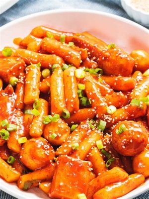  Ddeokbokki: Một Tuyệt Phẩm Cay Nồng Chút Ngọt Thêm Hơi Giòn Xốp!